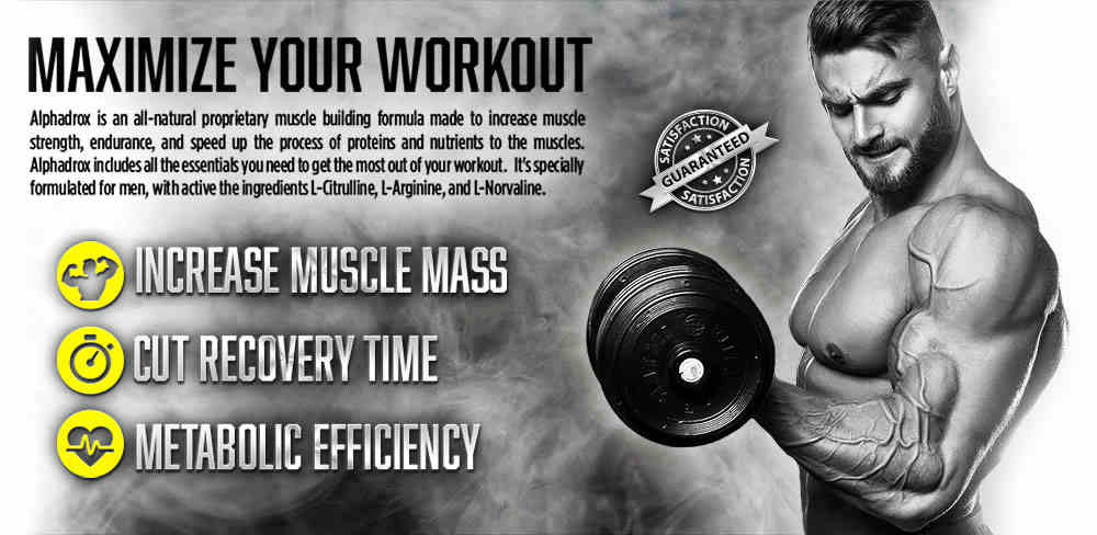 Alphadrox Workout Amplifier - Get Big Muscles 