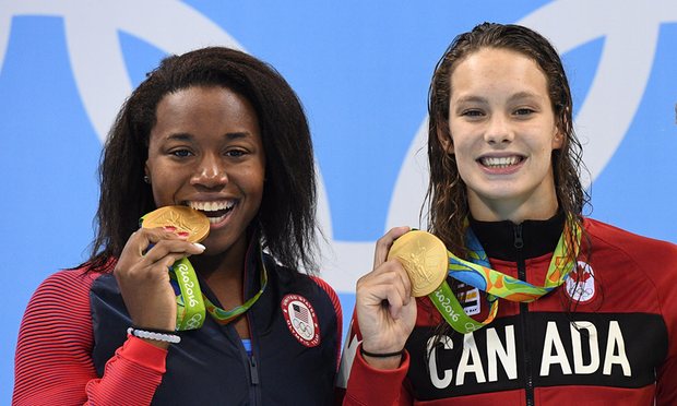 Simone Manuel made history in the pool
