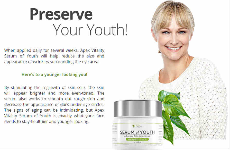 Apex Serum of Youth Anti-Aging Solution Reviews-Is it Legit or Scam?