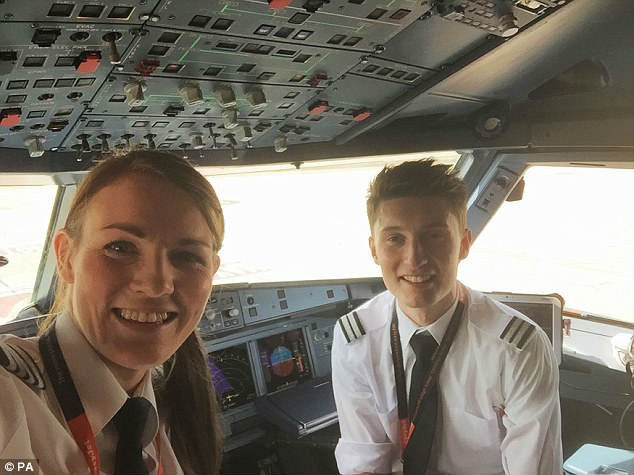 youngest plane captain in the world 