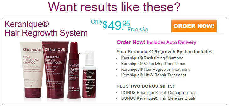 Keranique Hair Regrowth Treatment Reviews 