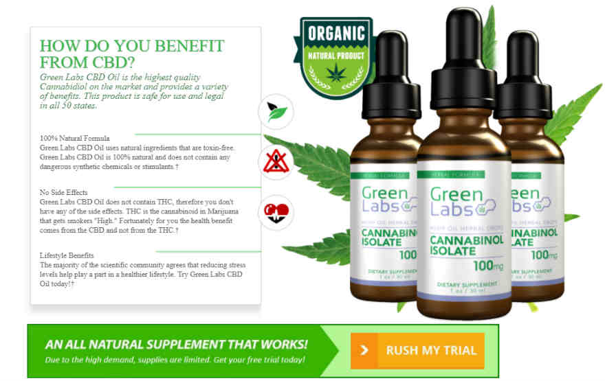 Green Labs CBD Oil Review 