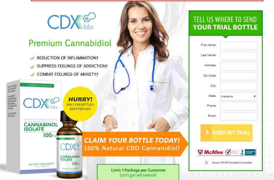CDX Labs CBD Oil Review 
